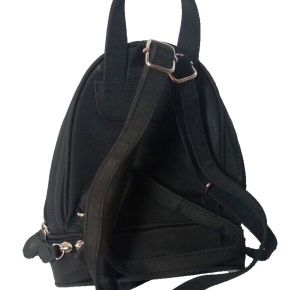 Backpack Vegan cow print mini purse womans girls carryall - Picture 3 of 4